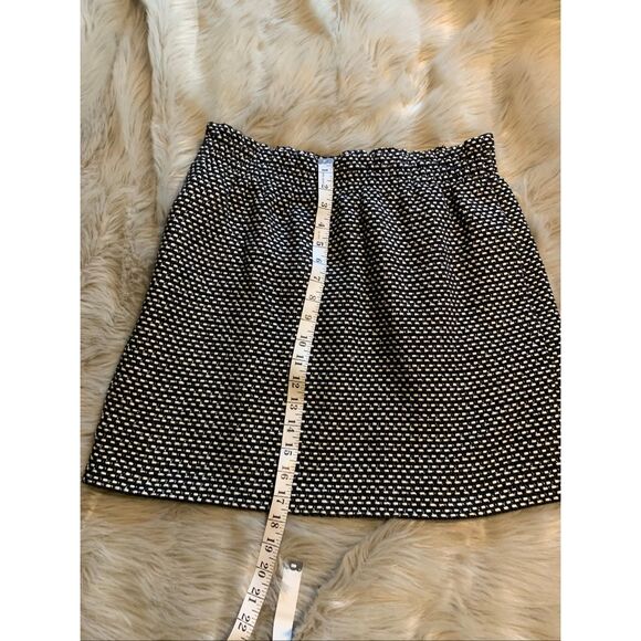 J Crew Factory Skirt Womens Size 10 Sidewalk Jacquard G8319 Elastic Waist Stretc - Picture 9 of 9